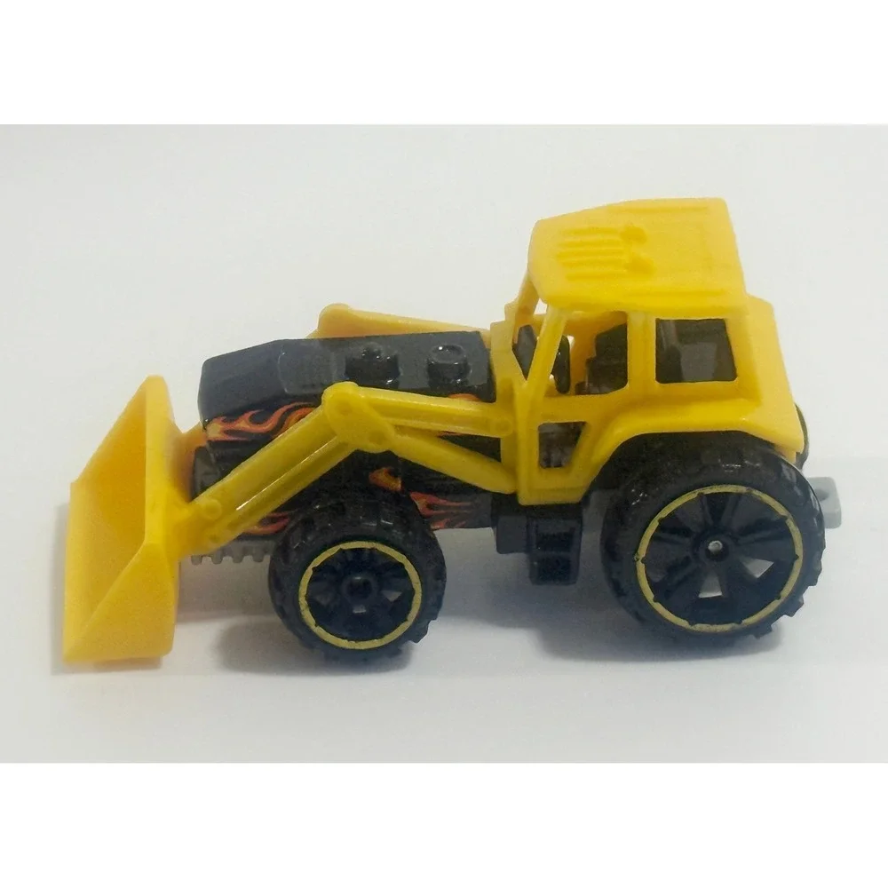 Hot‎ Wheels TRACTOR from 5 Pack LOOSE Black/Yellow 1991
